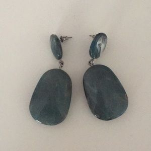Machete drop earrings